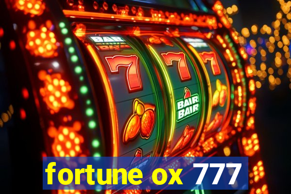 fortune ox 777